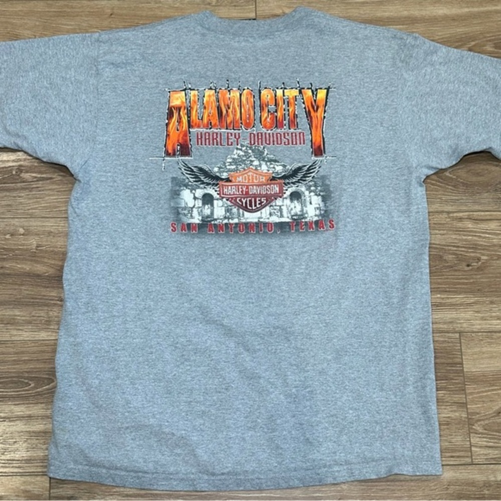 2004 Harley Davidson‎ TShirt  Alamo City- San Antonio,Tx size XL